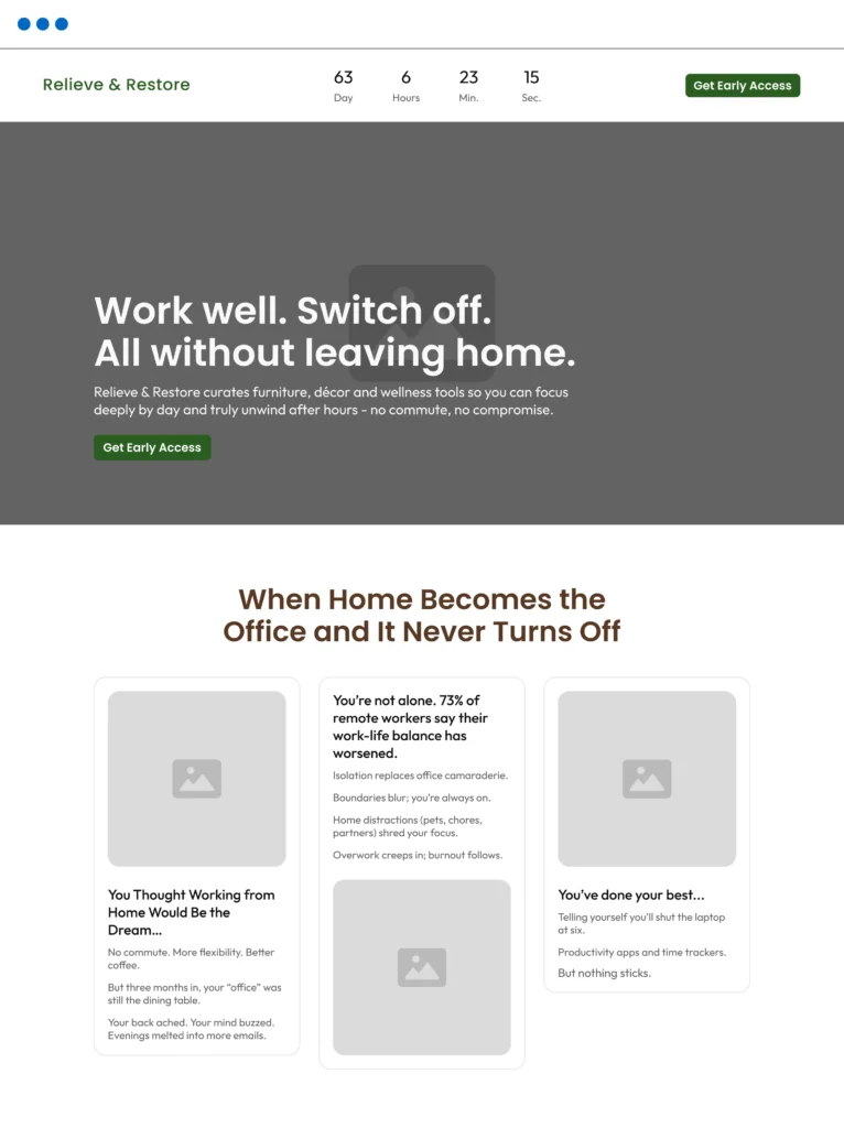 Relieve and Restore 1